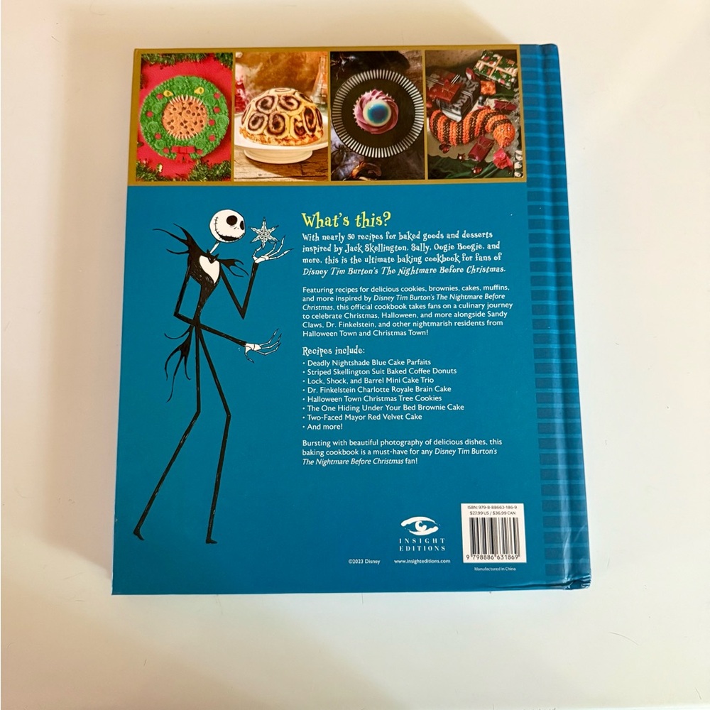 Nightmare Before Christmas Baking Book - Picture 3 of 4